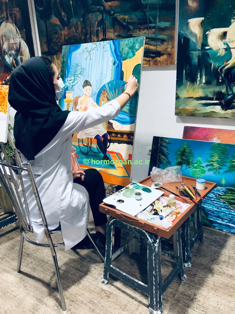 بانوی افتخار آفرین مقام پنجم/در حین انجام فعالیت/ فرج پور